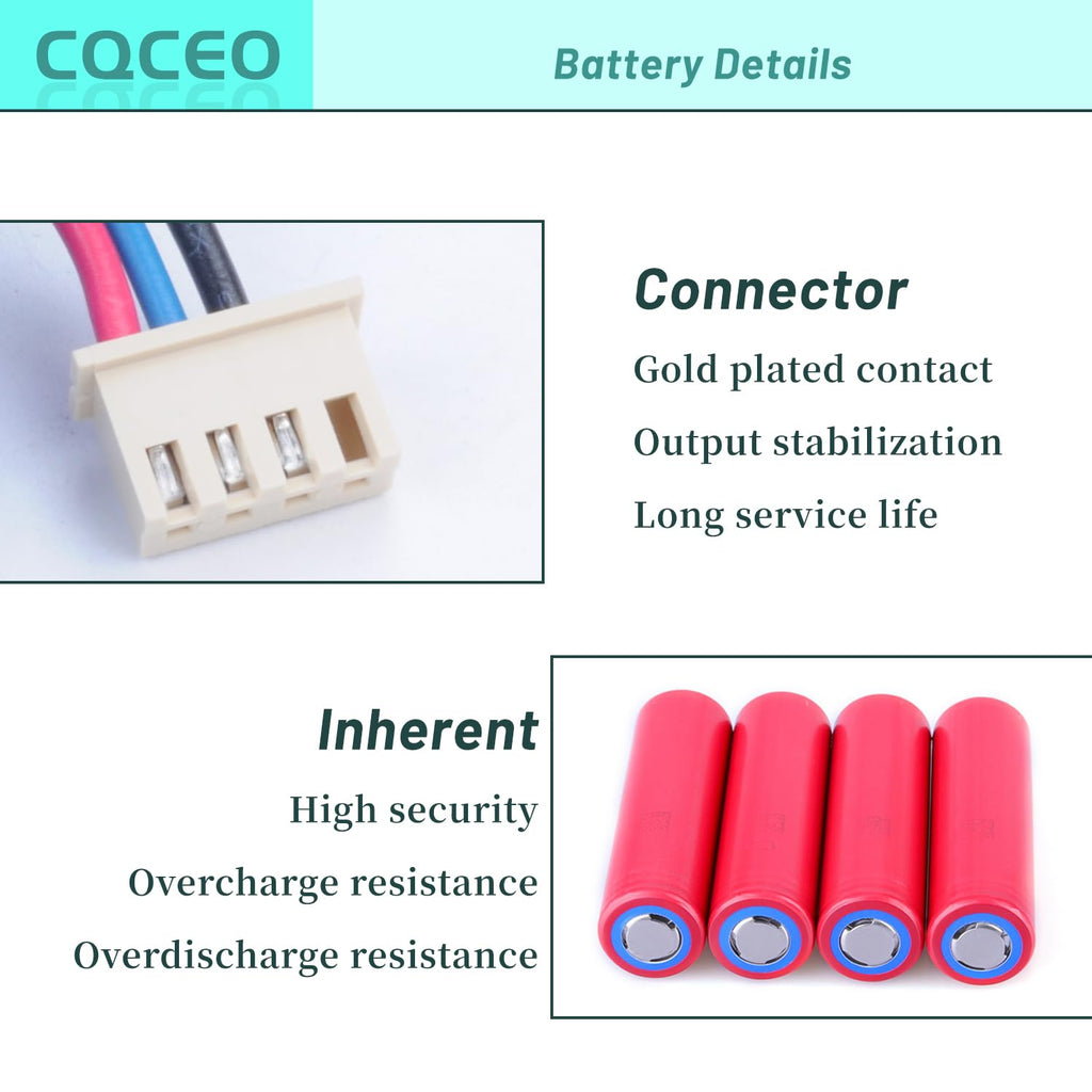 Vacuum Cleaner Battery for Ecovacs Deebot N8, Deebot N8+, Deebot N8 Pro