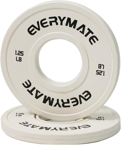 Change Weight Plates 1.25LB 2.5LB 5LB Set Fractional Plate Olympic Bumper Plates for Cross Training Bumper Weight