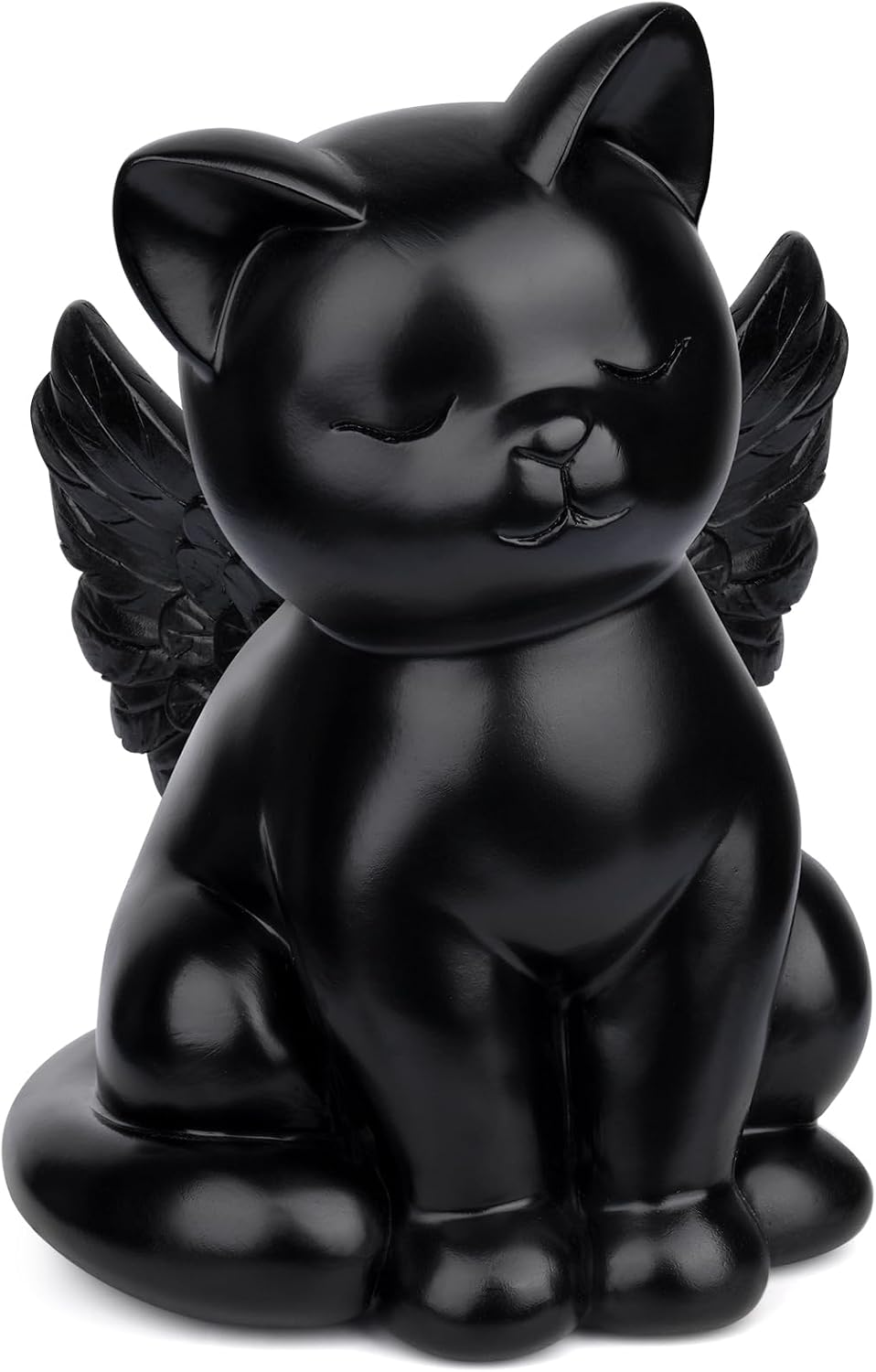Black Cat Urn, Pet Urn for Cat Ashes