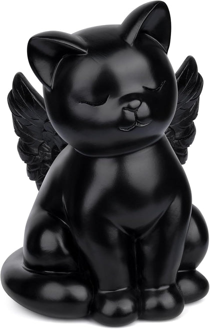 Black Cat Urn, Pet Urn for Cat Ashes