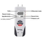 Mengshen Digital Manometer Air Pressure Meter Differential Pressure Gauge