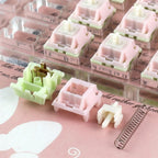 PAKJEL MMD Vivian Switch Pre-Lubed Edition, 5PIN Linear Switch for Custom Mechanical Keyboard (Color : 43g, Size : 90PCS)