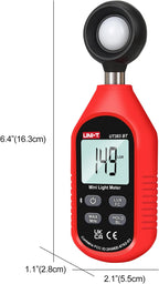 UNI-T Light Meter UT383BT Lux Meter Digital Illuminance Meter