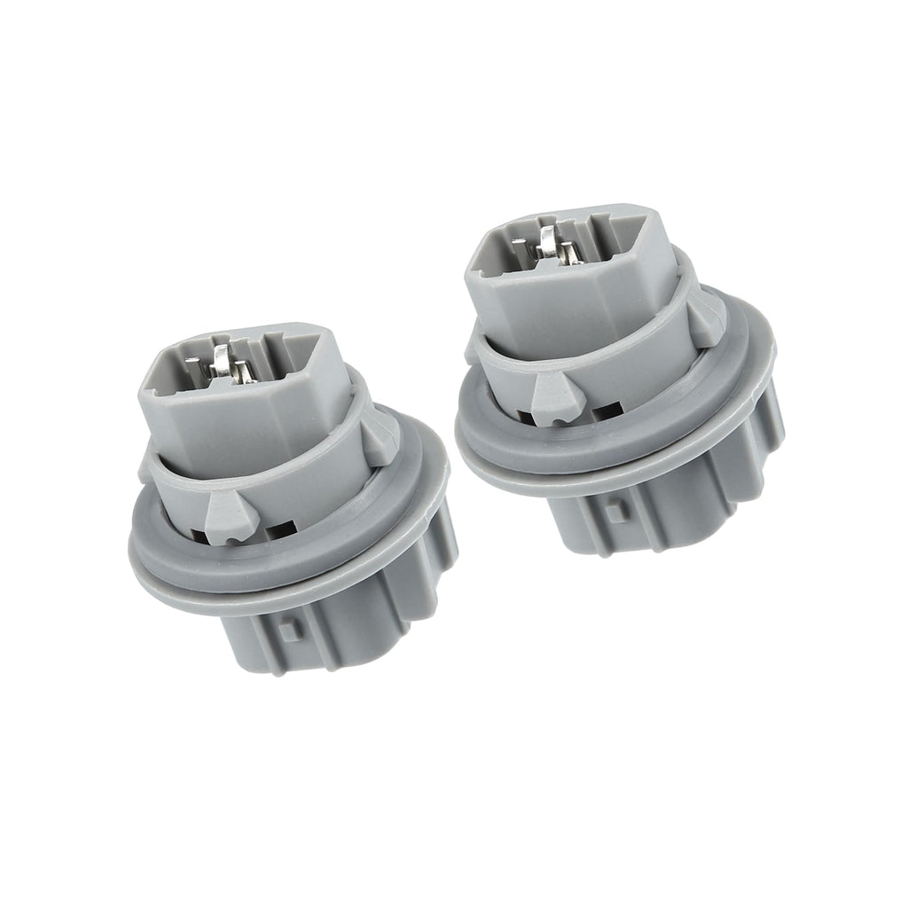 Partuto Turn Signal Pointer Light Bulb Socket 33302S5AA01 for Acura RDX 2007-2015 Plastic Gray (Set of 2) Replacement