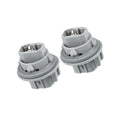 Partuto Turn Signal Pointer Light Bulb Socket 33302S5AA01 for Acura RDX 2007-2015 Plastic Gray (Set of 2) Replacement