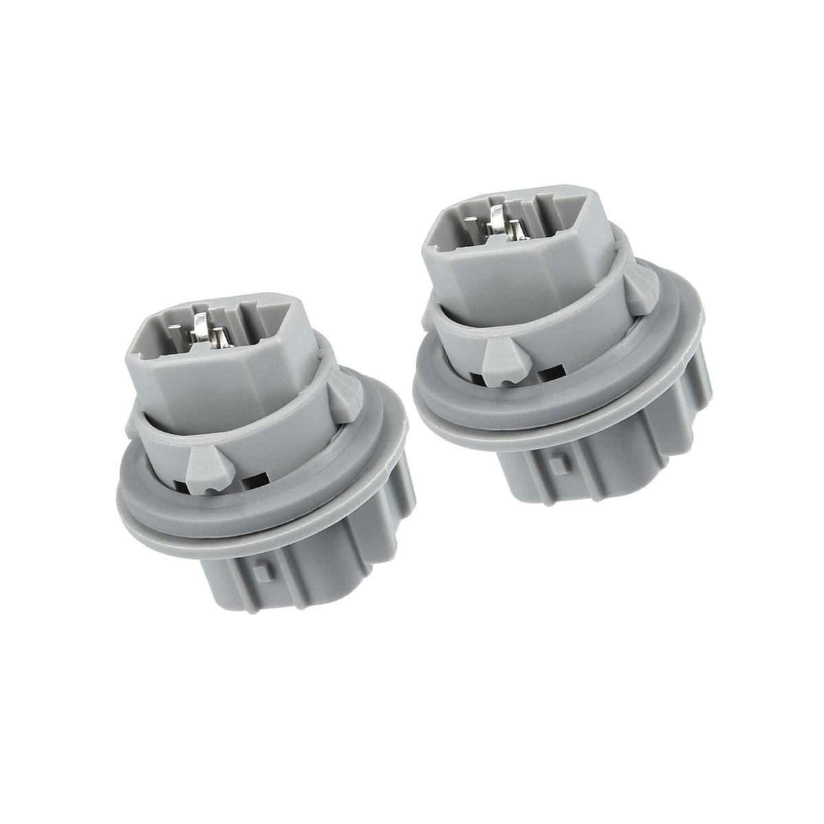 Partuto Turn Signal Pointer Light Bulb Socket 33302S5AA01 for Acura RDX 2007-2015 Plastic Gray (Set of 2) Replacement