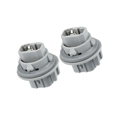 Partuto Turn Signal Pointer Light Bulb Socket 33302S5AA01 for Acura RDX 2007-2015 Plastic Gray (Set of 2) Replacement