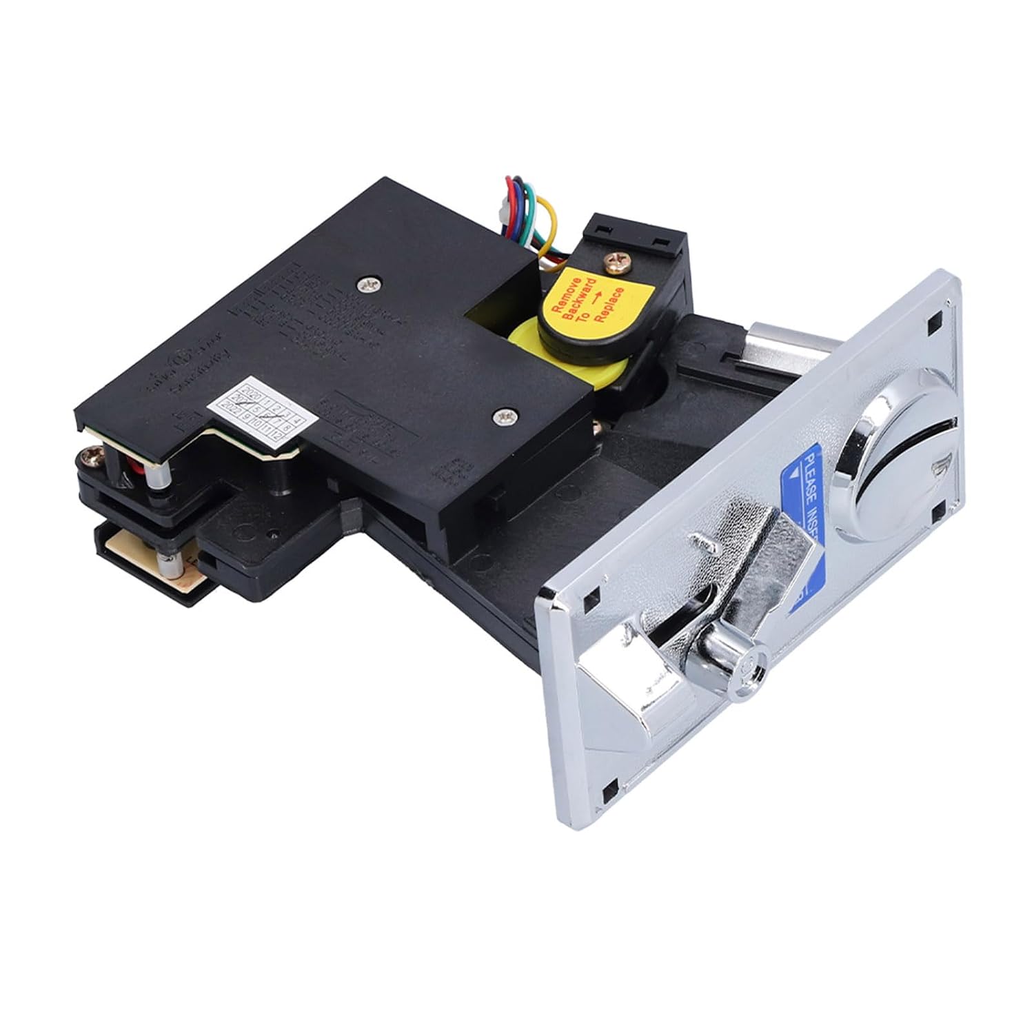 Bill Acceptor for Vending Machine 2024 Upgraded Electronic CPU Selector Compatible with Game Machines Silver Grey