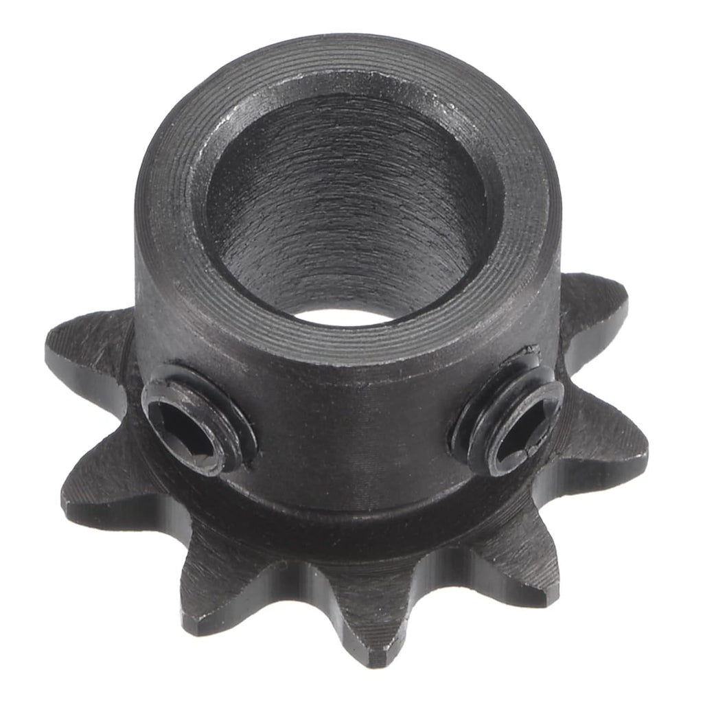 uxcell Roller Sprocket B Type #25 Chain, Single Strand 1/4" Pitch 10mm Bore