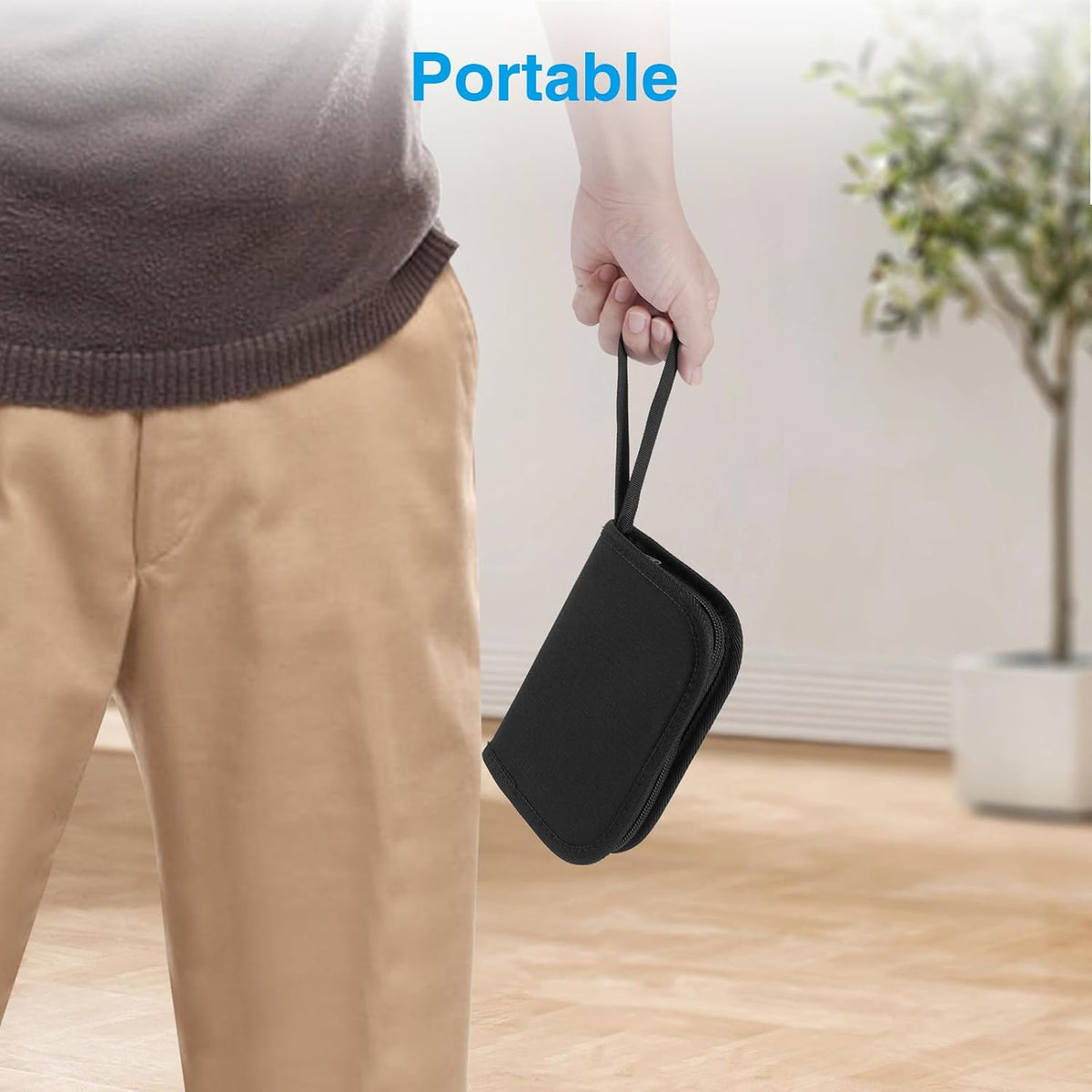 Diabetic Travel Case with Handle Strap (Upgrade Version)