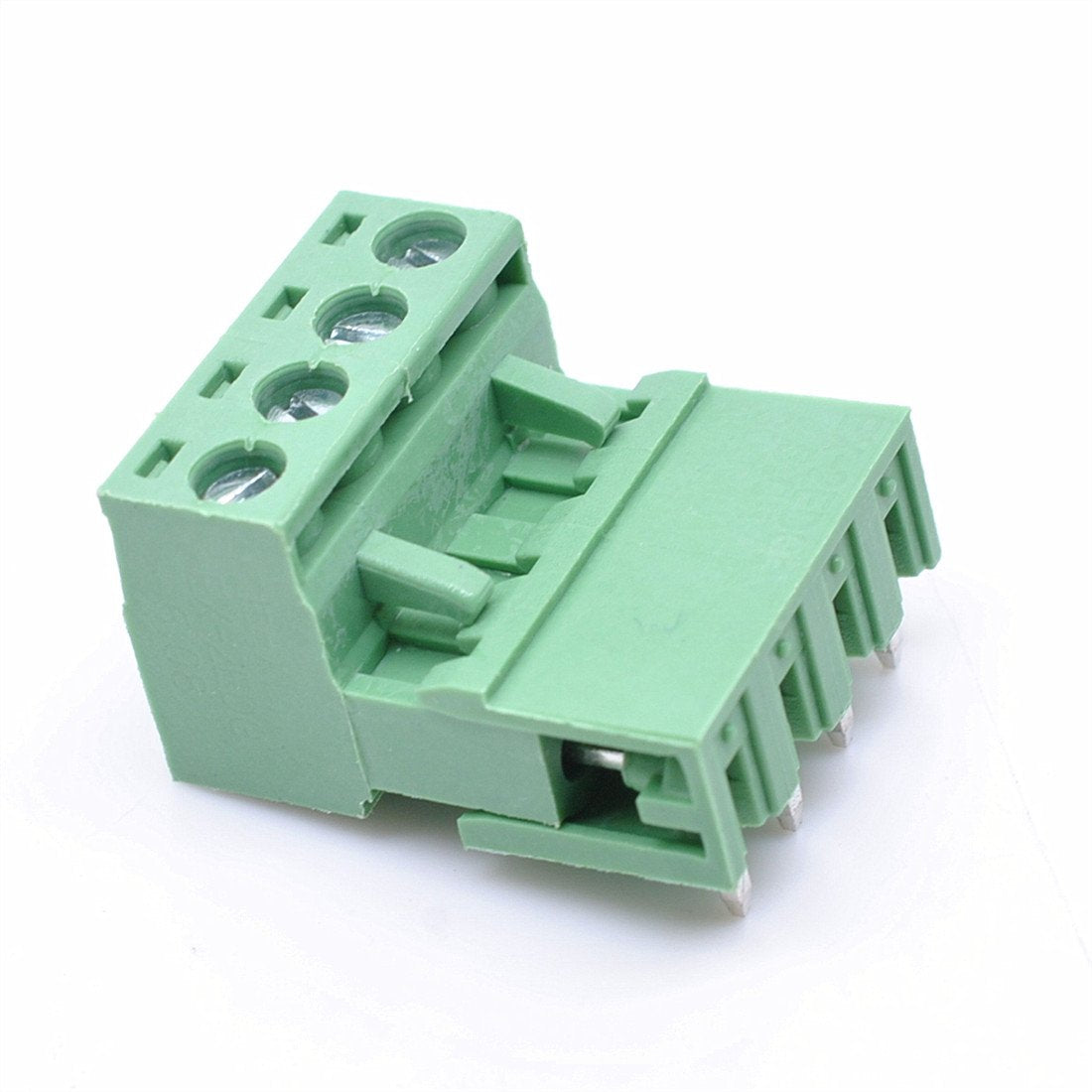 5.08mm 4 Pin Right Angle Pluggable Terminal Block 10 Set