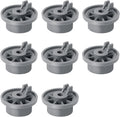 8 Pack 165314 Dishwasher Wheel Lower Rack Wheel Fit for Bosch Kenmore
