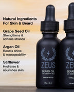 Natural Beard Oil for Men with Essential Oils (Tea Tree)