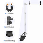 Backdrop Stand 10x8.5FT Adjustable Back Drop Stand for Party Events