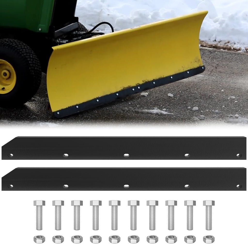 1/2" Poly Cutting Edge Scraper Bar For John Deere 54" Blade M75679 | Fits For John Deere 54" Front Mount Snow Blade