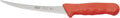 6" Red Plastic Commercial-Grade Boning Knife