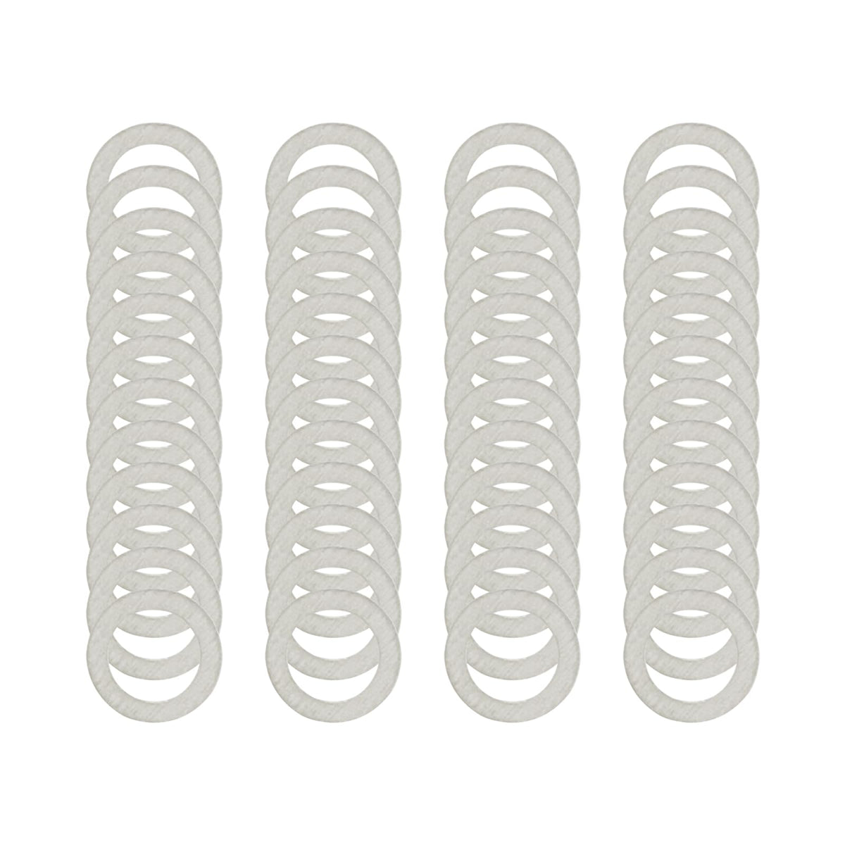 M4×6mm Precision Spacer Washers for Fine Alignment, 304 Stainless Steel Set