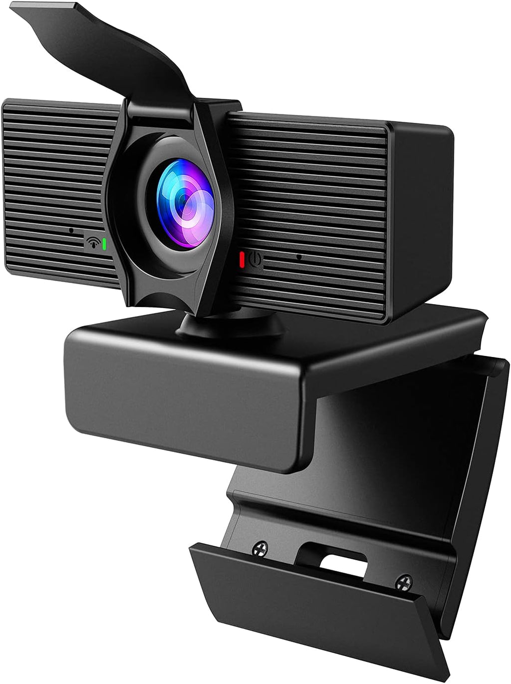 Webcam with Microphone & Privacy Cover, 1080P HD Web Computer Camera, USB Plug and Play Laptop PC Desktop Camera