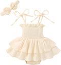 Baby Girl Clothes Infant Summer Romper Dress Sleeveless Outfit