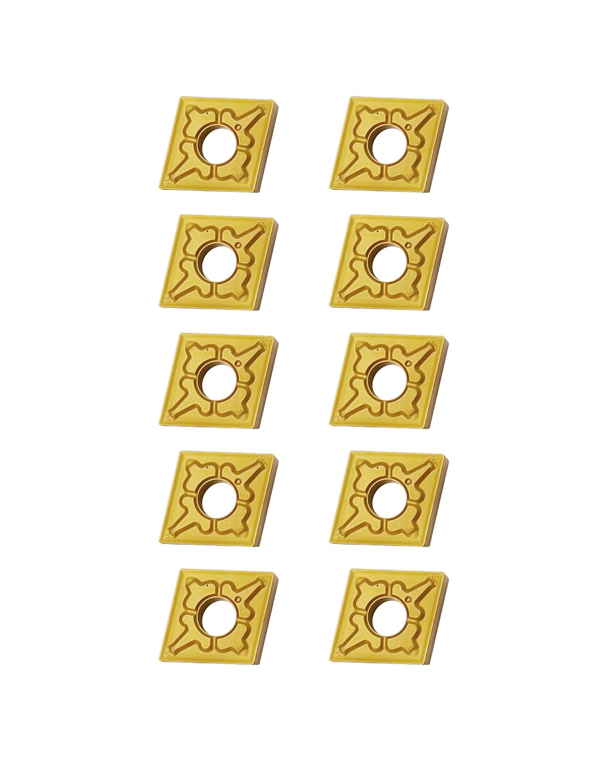 10Pcs Carbide Turning Inserts CNMG432 CNMG120408-TM