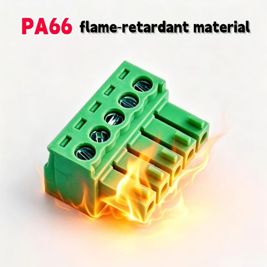 20Pcs 2 Pin 3.81mm Pitch Pluggable PCB Screw Terminal Block Plug Connector Phoenix Connector for 28-16AWG