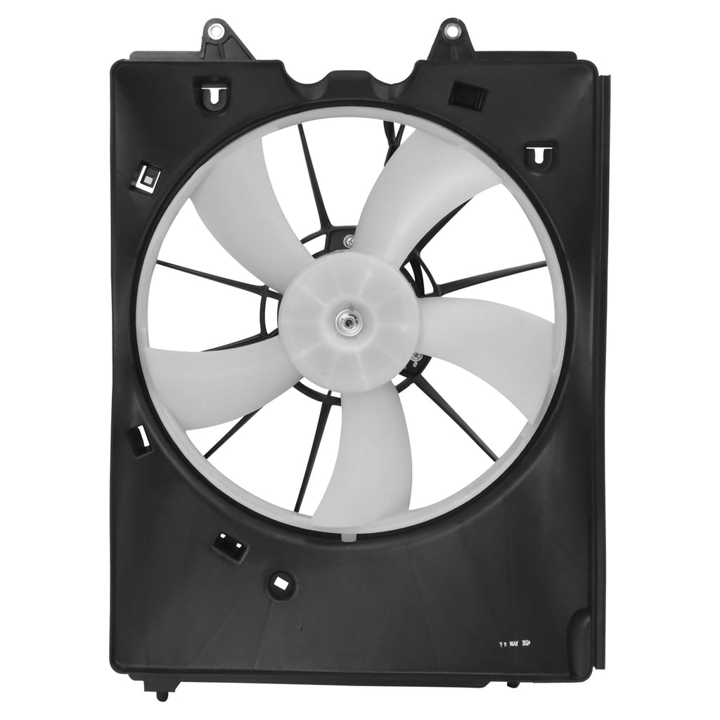 Left A/C Condenser Cooling Fan Assembly