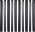 10 Pack 1 x 16 Inch Industrial Black Malleable Pipe Nipples