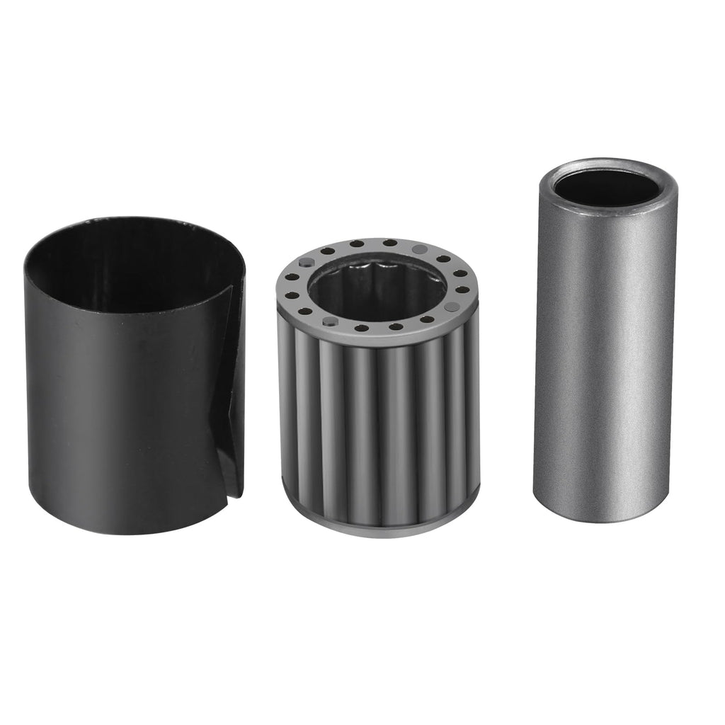 LONGRUNFORU Needle Roller Bearings Set for 2" Caster Wheels, High-Load Capacity, 1/2" ID, 1-3/16"OD(4 PCS)