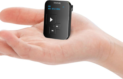 AM FM SW Mini Radio: Weight 27 Grams, Watch Size, Rechargeable USB, Personal Pocket Radio, OLED Screen, Clip, Button