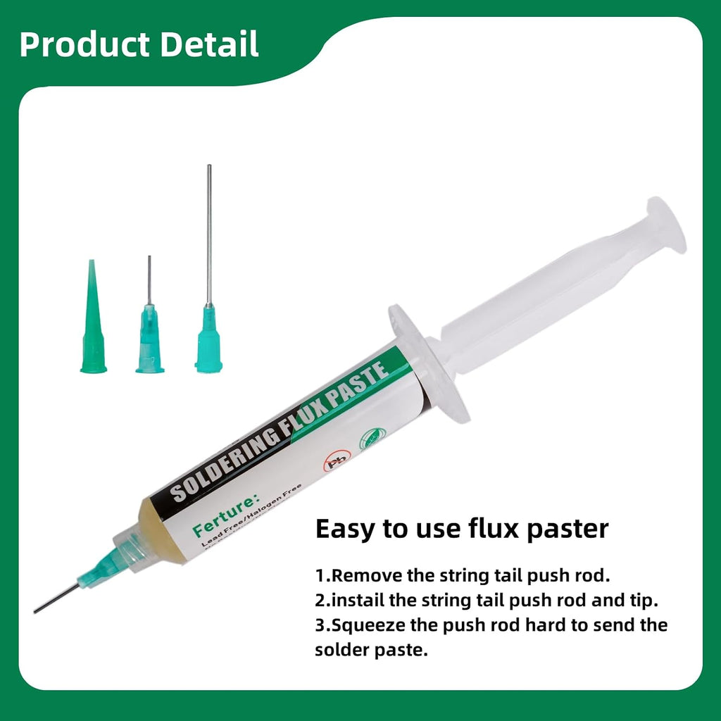 Kaisiking No Clean Soldering Flux Paste for Electronics Soldering