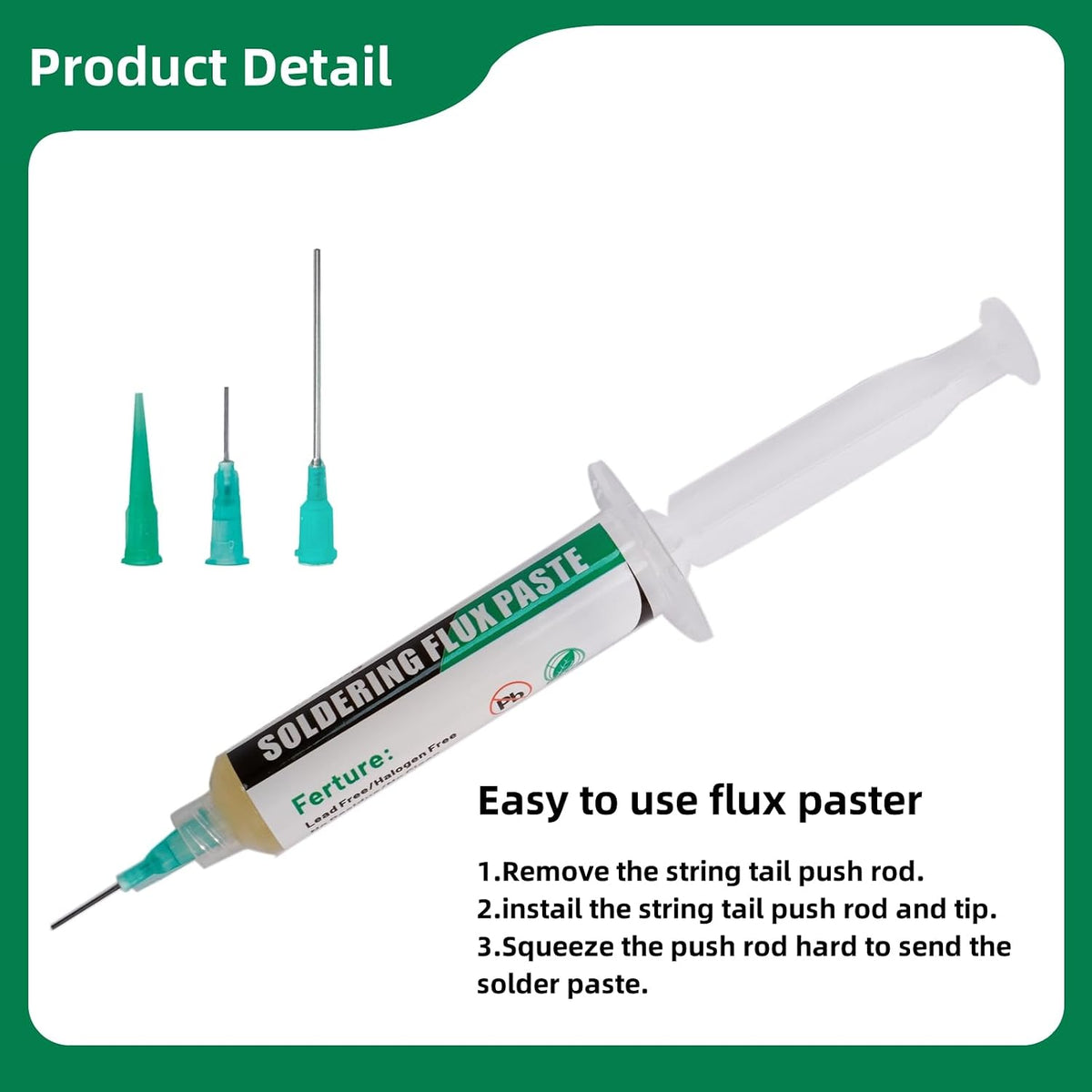 Kaisiking No Clean Soldering Flux Paste for Electronics Soldering