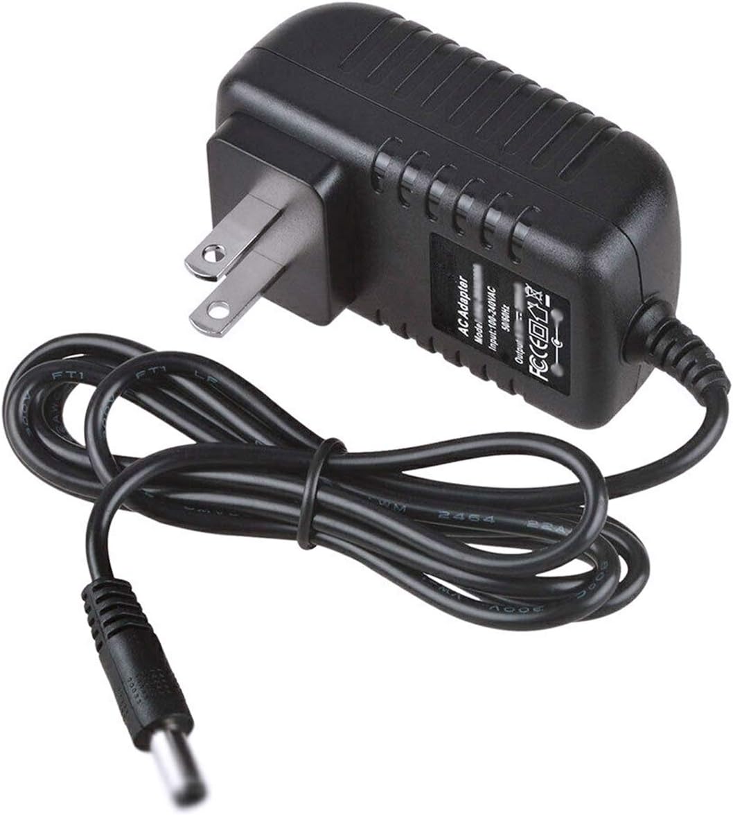 Shiatsu Neck and Back Massager Power Cord,12V AC DC Power Cord Charger Compatible for Zyllion, Nekteck, Comfier