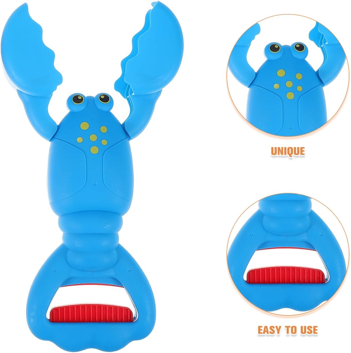 2pcs Plastic Lobster Grabber Toy Lightweight Sandbox Digger for Boys and Girls Sand Toys for and Group Activities and
