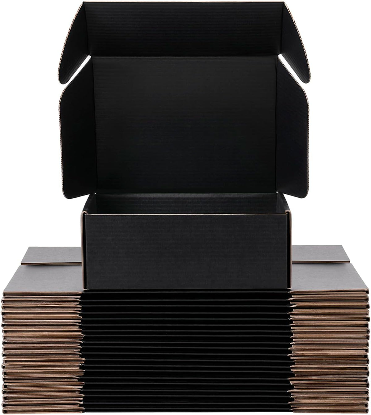 Black Shipping Boxes 9x6x4 Inches, 20 Pack