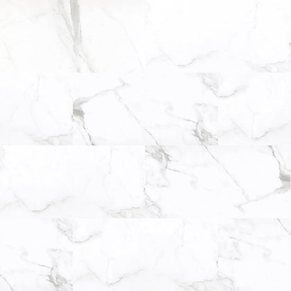 Rivello 12 in. x 24 in. Luxury Vinyl Flooring, Rigid Core Planks, LVT Tile, Waterproof LVT, Marble Look Tile, 12 MIL