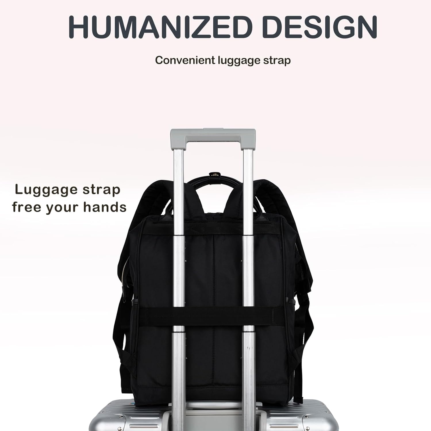 Laptop Backpack 17" Stylish Backpack Water Repellent College Casual Daypack Travel Business Work Bag for
