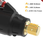 TOOLIOM 150A Lift TIG Torch Air-Cooled Welding Gun with 4 m Cable