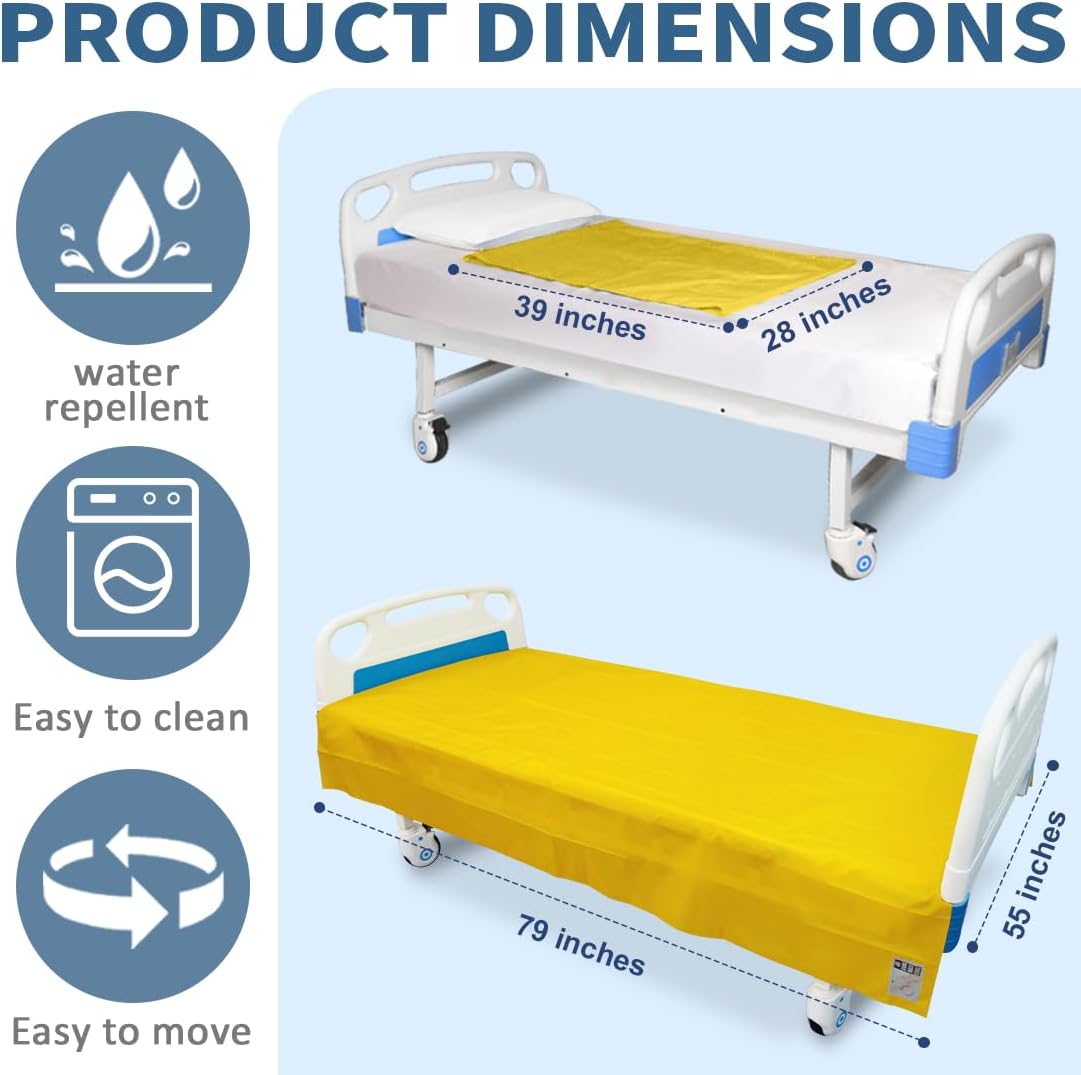 Patient Transfer Slide Sheet Transfer Draw Sheet for Patient in-Bed Transfer and Repositioning Easy Apply and Use