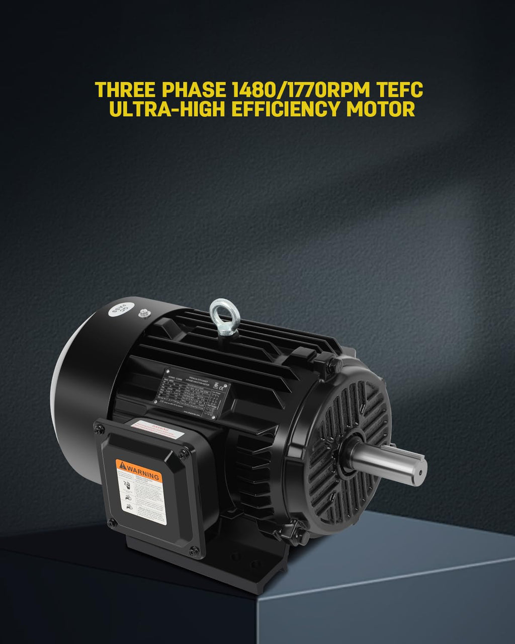 5HP Electric Motor General Purpose Three Phase Motor 1480/1770RPM 184TFrame