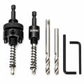 6-Piece Hole Saw Arbor Set, 1/4" Hex Quick Change Shanks