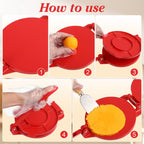 16.5 Inch Dough Presser Tortilla Press Machine for Homemade Tortillas Quesadillas and Pizza Dough Kitchen Cooking
