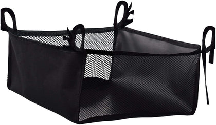 Wheelchair Bag, Rollator Seat Bag, Wheelchair Storage Bag, Side Storage Organizer, Lightweight and Heavy Duty Travel