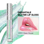 Glitter Liquid Lipstick, Hydrating Moisturizing Lip Gloss for Women, Sparkly Shimmer Lip Makeup, Smooth Lightweight