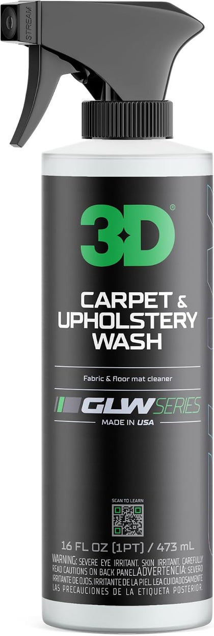 Carpet & Upholstery Cleaner, GLW Series | Ultra Powerful Stain Eliminator | Car Carpet, Seats, Floor Mats | Hyper