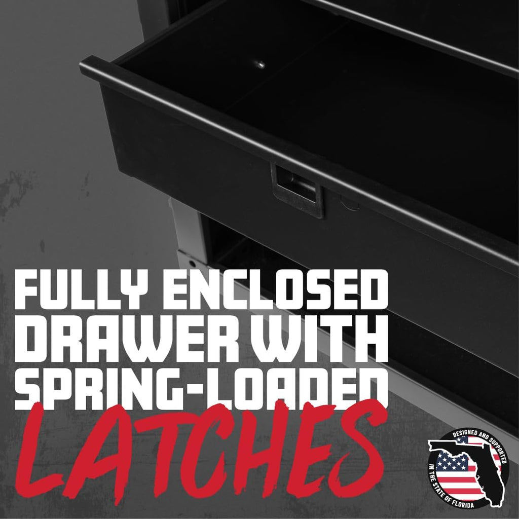 Gator Rackworks Shallow 2U Rack Mount Drawer with Lock, 10" Deep (GRW-DRWSH2)