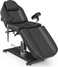 Black Hydraulic Tattoo Chair for Client Spa Bed for Esthetician