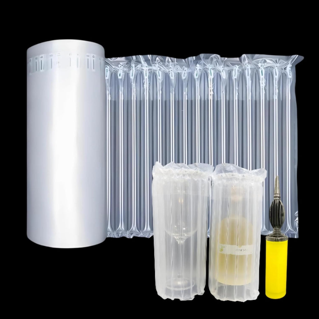 Inflatable Air Bubble Cushion Wrap for Packing Fragile Items Moving Supplies 15.8'' x 131', Wide Large Packing Sleeve