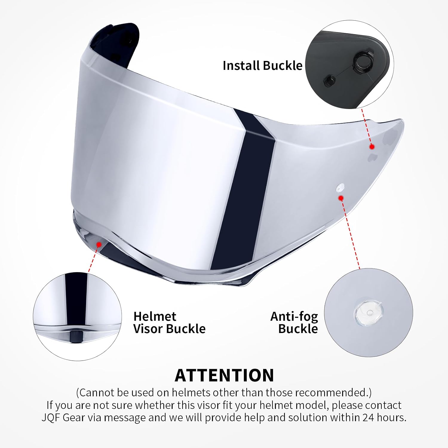 Helmet Visor for Sedici Duale/SEDICI Forged Helmets Replacement | Impact Resistant,UV400 Protection,Helmet Visor for