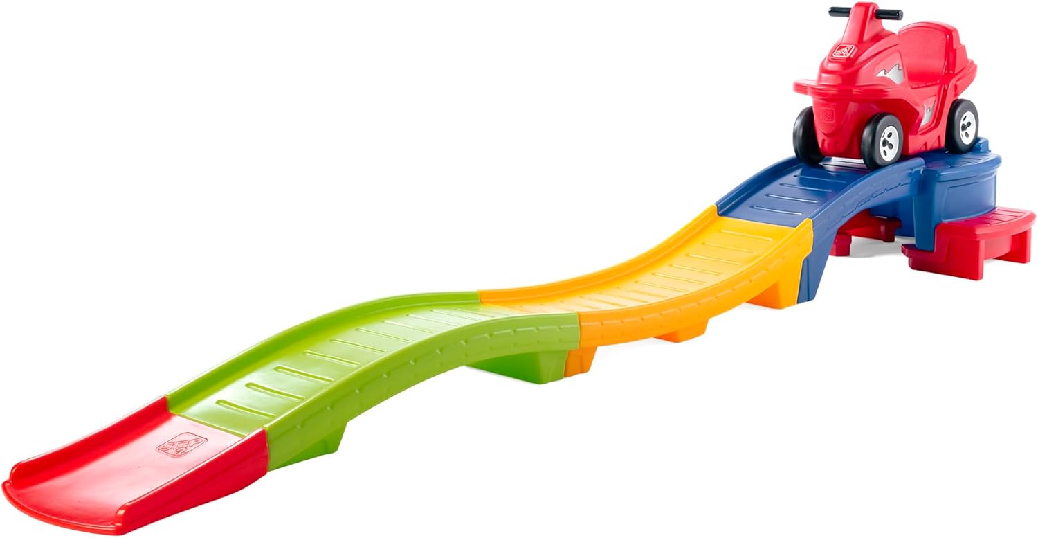 Step2 Up and Down Roller Coaster Toy for Kids, Ride On Push Car, Indoor, Outdoor Playset, Toddlers Ages 2, 5 Years