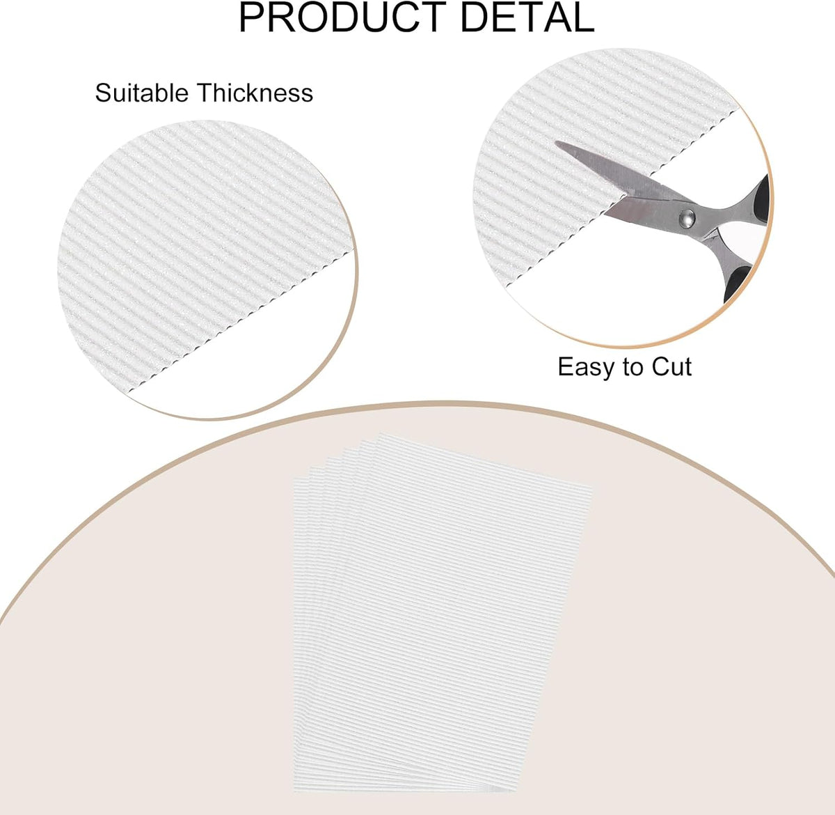 Corrugated Cardboard Paper Sheets, Corrugated Paper Cardboard Inserts [for Craft and DIY Projects] - 11.8x8.3